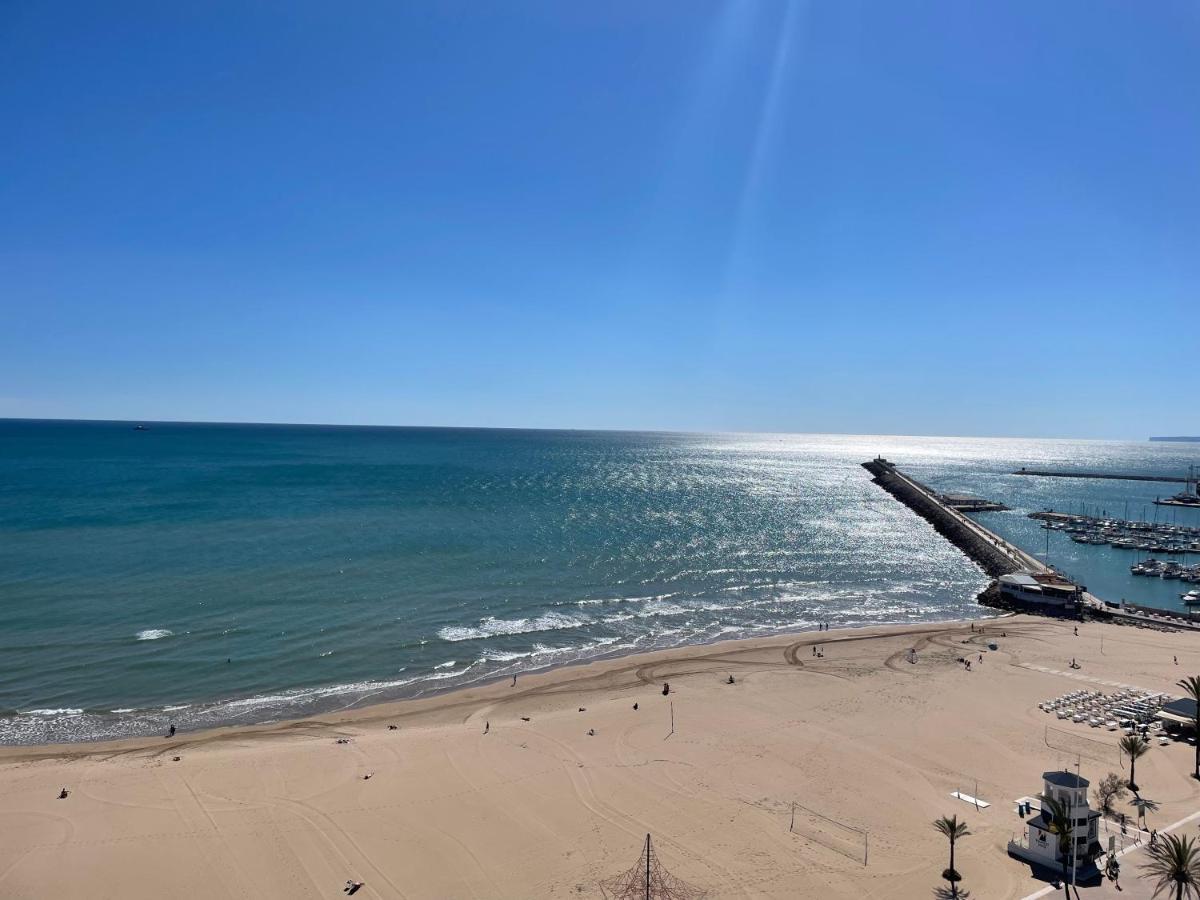 Atico Duplex Playa De Gandia A 1Ra Linea De Playa Leilighet Eksteriør bilde