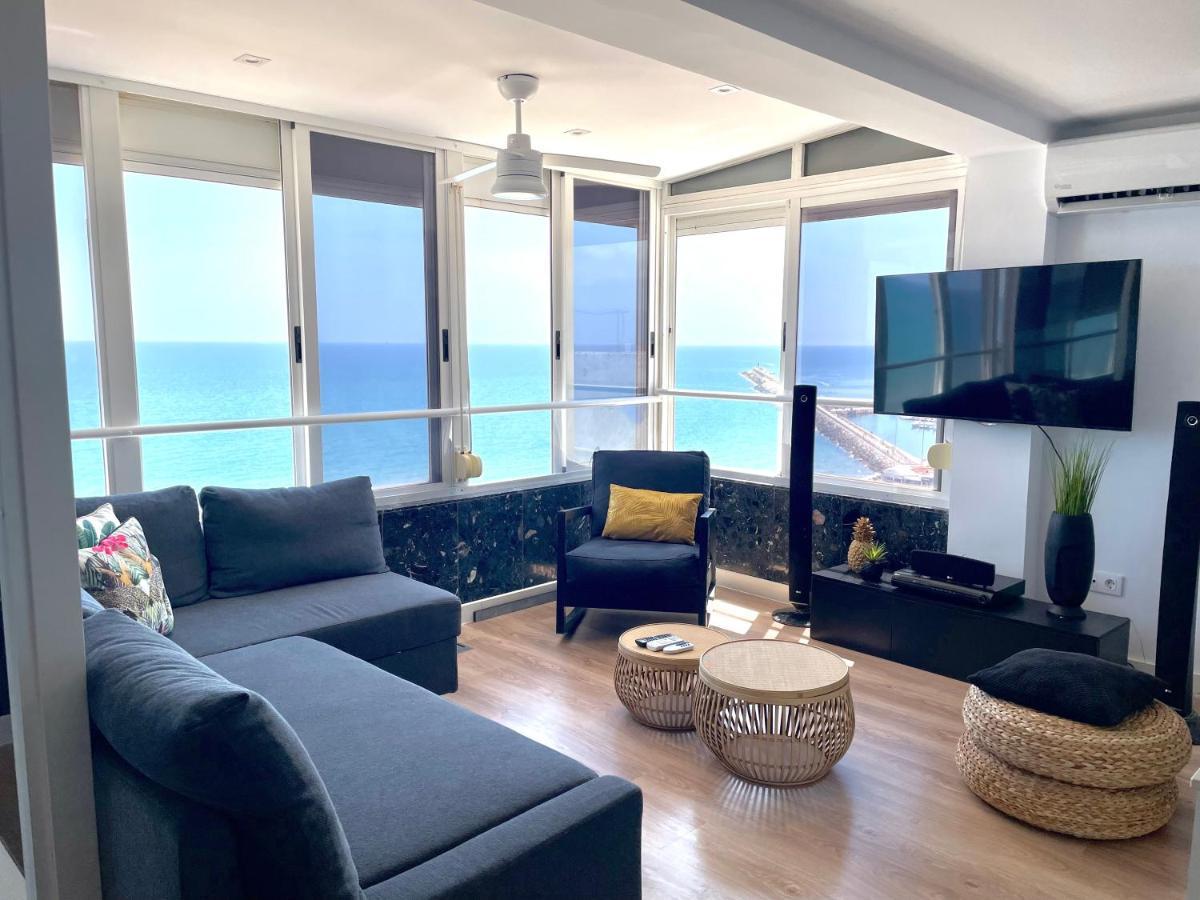 Atico Duplex Playa De Gandia A 1Ra Linea De Playa Leilighet Eksteriør bilde