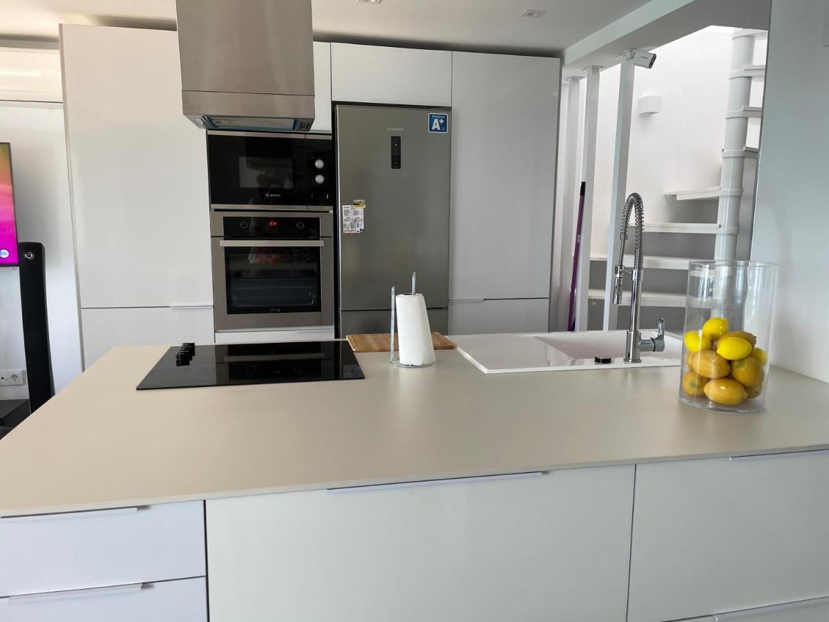 Atico Duplex Playa De Gandia A 1Ra Linea De Playa Leilighet Eksteriør bilde
